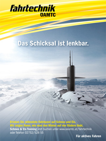 OEAMTC-Fahrtechnik-design-werbekampagne-uboot